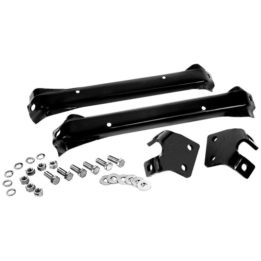 1958 1959 Chevy Pickup PU Truck Front Bumper Brackets Set 4 PCS w/Hardware Dii