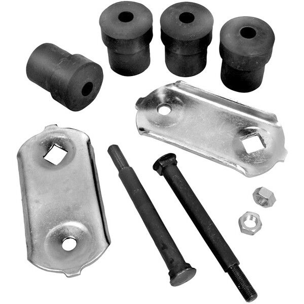 1967 68 69 70 Chevy Camaro Suspension Steering Leaf Spring Shackle Kit 