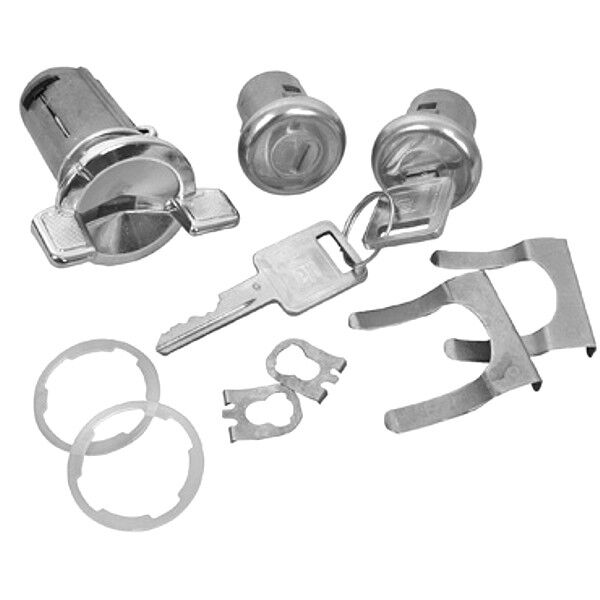 1969 70 Camaro 69 70 Impala Ignition & Door Lock Kit - Square Head Key