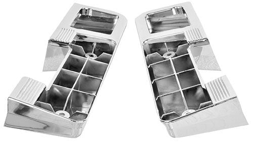 REAR REST ARM BASE 1964-67 CHEVELLE PAIR