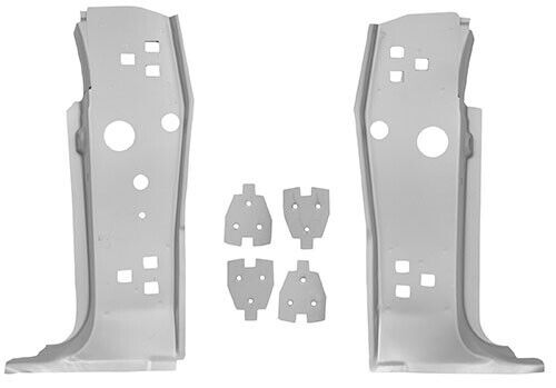 A-PILLAR 1969-70 MUSTANG/COUGAR PAIR W/BRACKETS