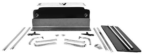 REAR FOLD DOWN SEAT ASSEMBLY 1967-70 FORD MUSTANG FASTBACK W/CARPET