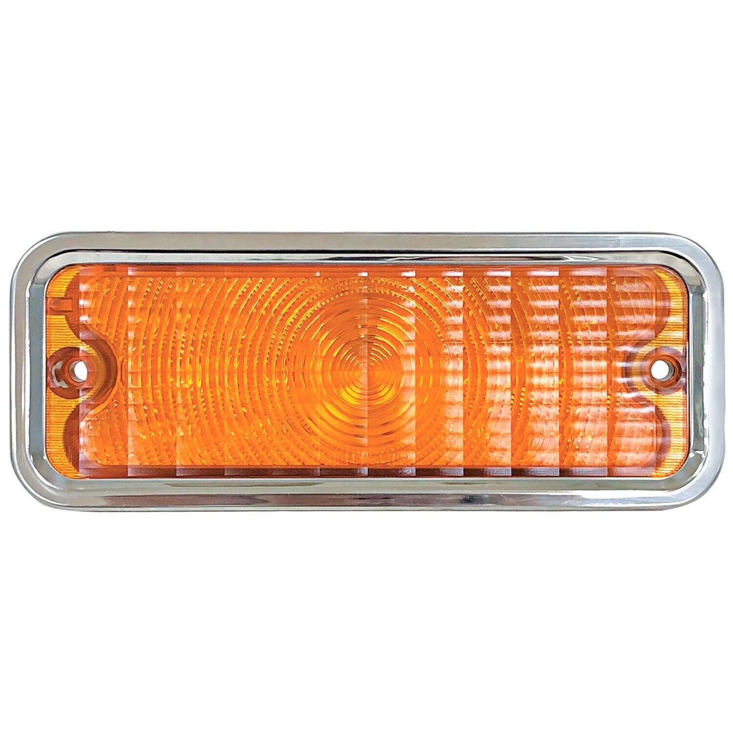 1973~1980 Chevy Pickup Truck Park Lamp Light Assembly LED Amber Lens Right Side