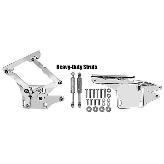 BILLET HOOD HINGES 1964-66 FORD MUSTANG PAIR