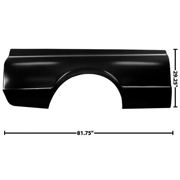 1967 Chevy Pickup Truck C10 / K10 Bedside Fleetside 6' Bed Right Side EDP Coated