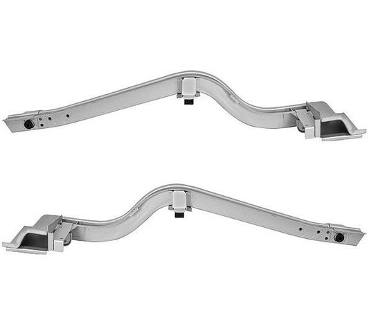 Rear Frame Rail Pair Right & Left 65~68 Mustang Coupe Fastback Weld Throu Primer