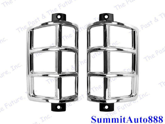 1967 67 Chevy Impala Parking Park Lamp Light Bezel - Pair / 2 PCS IMCL67-1