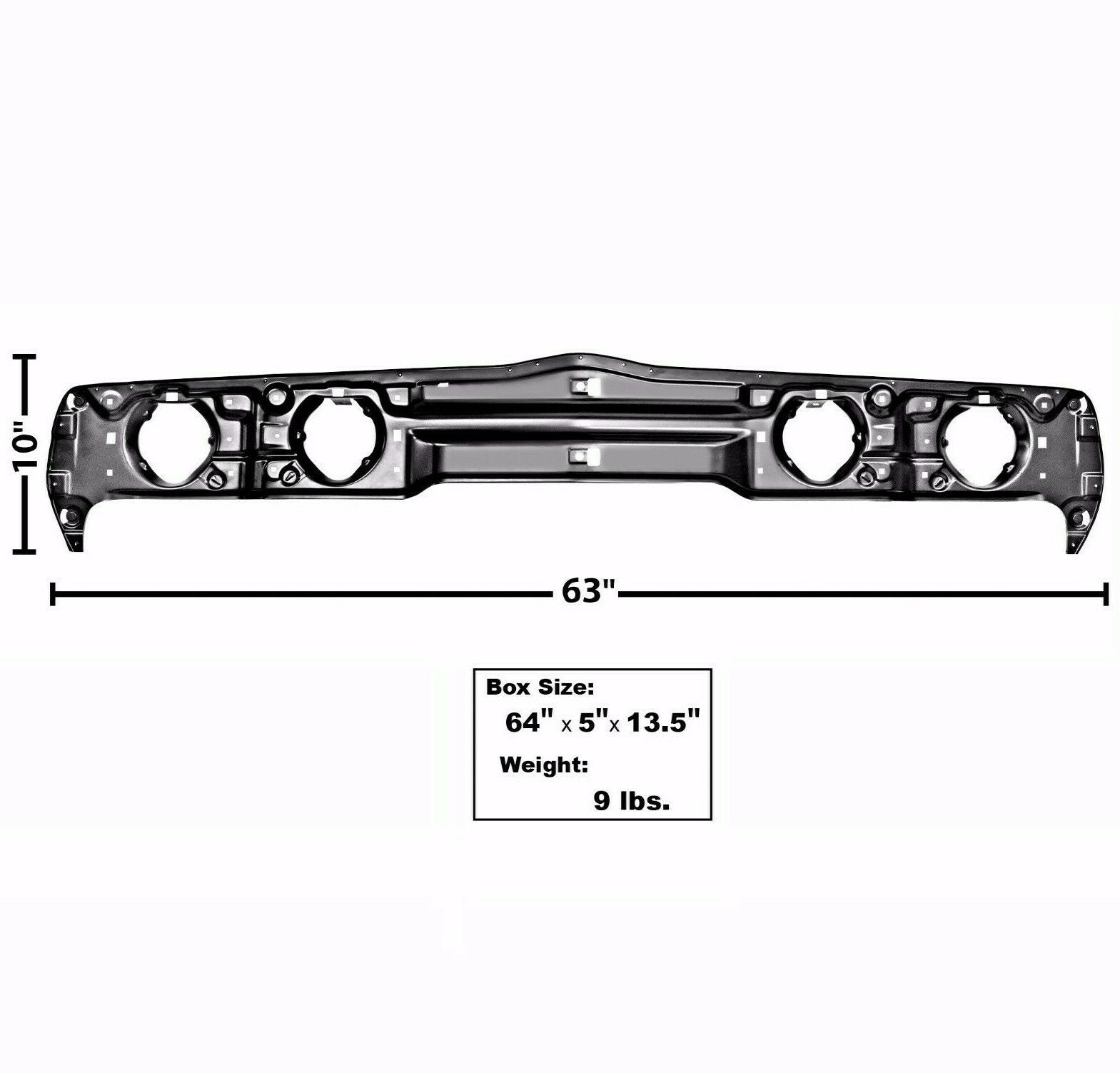 1979 1980 1981 Pontiac Trans Am Headlight Panel Backing Support 