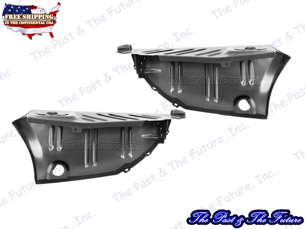 Trunk Floor Drop Off - Weld Through Primer - R&L - Pair / 2 PCS MPTK7074-70P