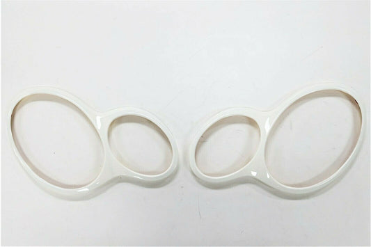 Fits 2000~2007 Mercedes Benz C Class W203 Style Headlamp RIM White 8 Style