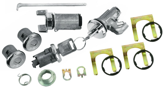 Ignition, Door, Glovebox & Trunk Lock Kit 1970-1977 chevrolet Chevelle