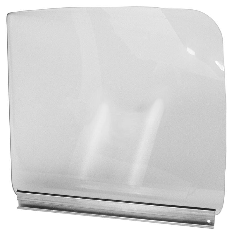 DOOR WINDOW GLASS RH 1951-+54 CHEVROLET TRUCK W/LOWER FRAME