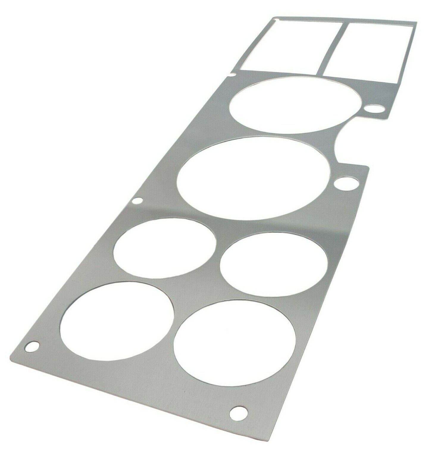 1981~1987 Chevy Truck Dash Bezel Applique Aluminum w/self adhesive backing Dii