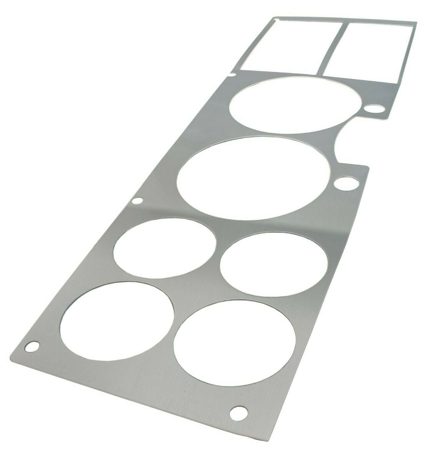 1981~1987 Chevy Truck Dash Bezel Applique Aluminum w/self adhesive backing Dii