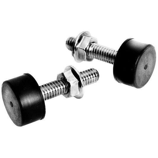 HOOD BUMPERS 2 PCS SET 1964-66 CHEVELLE, EL CAMINO, GTO