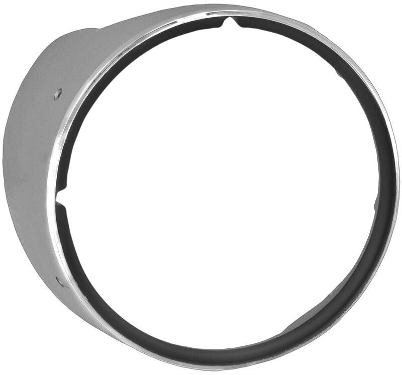 HEADLAMP BEZEL STANDARD RH PASSENGER SIDE 1969 CHEVROLET CAMARO W/CHROME