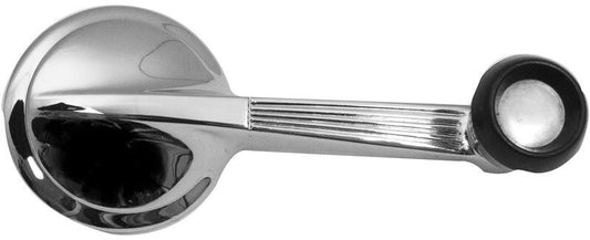 WINDOW CRANK SINGLE ARM 1958-64 BLK KNOB W/CHROME HANDLE