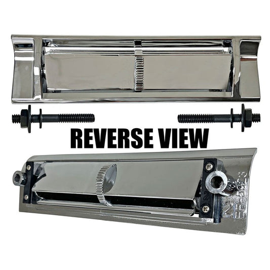 TRUCK DASH AC VENT1967-72 CHEVROLET TRUCK W/STUDS & HARDWARE CHROME