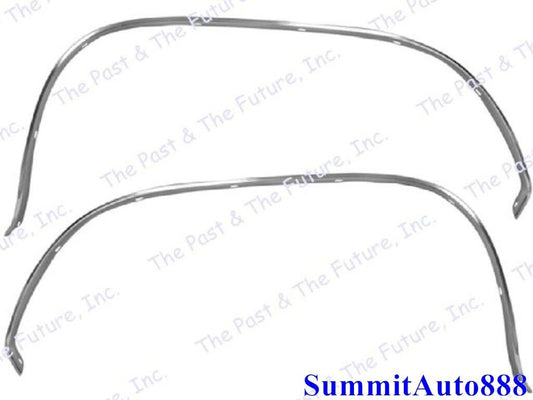 1966 1967 66 67 Nova Rear Wheel Well Opening Molding Pair  RH LH NOMG6667-7P