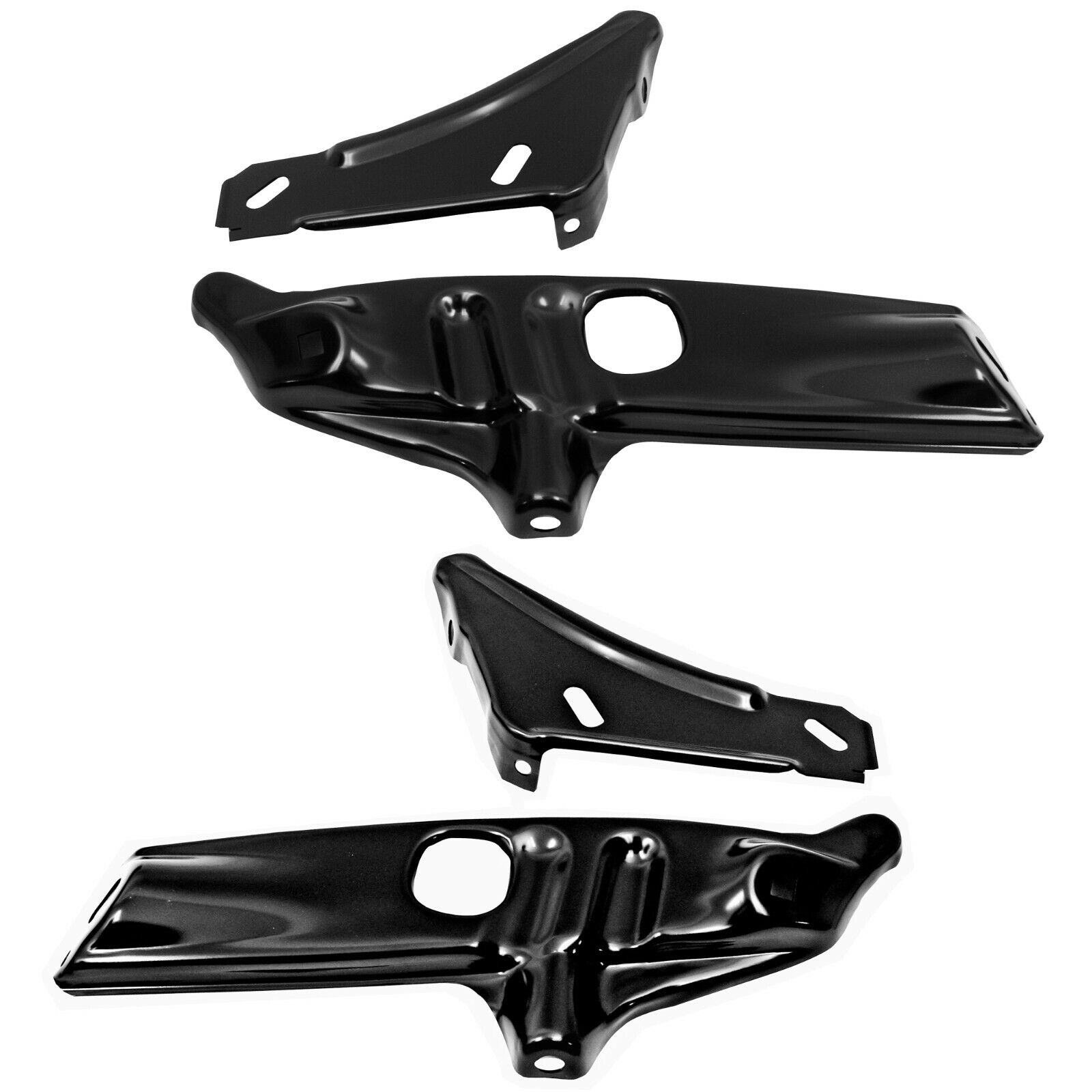1967~1972 Nova Front Bumper Brackets Set Left & Right EDP Steel 4 PCS Dynacorn