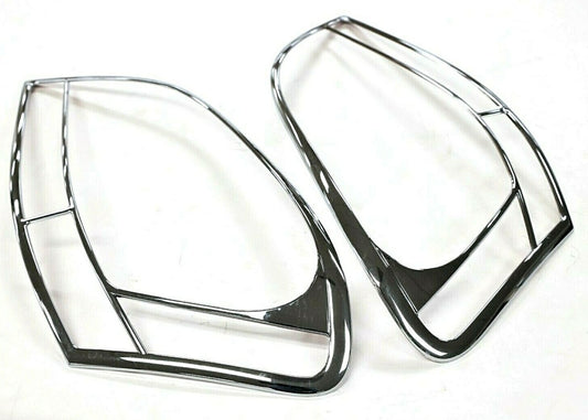 Fits 2005~2008 Mercedes Benz M Class W164 Style Head Lamp RIM Chrome