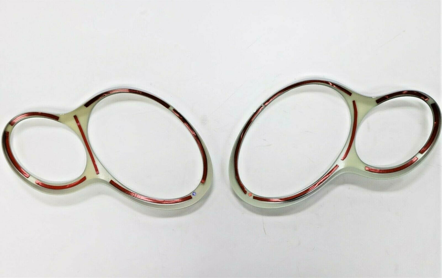 Fits 2000~2007 Mercedes Benz C Class W203 Style Headlamp RIM Silver 8 Style