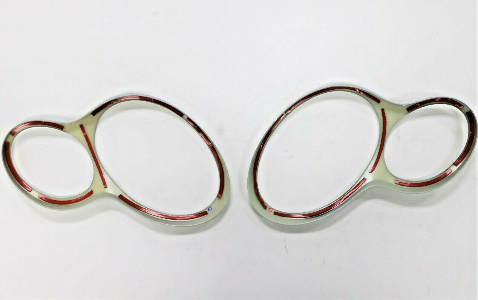 Fits 2000~2007 Mercedes Benz C Class W203 Style Headlamp RIM Silver 8 Style