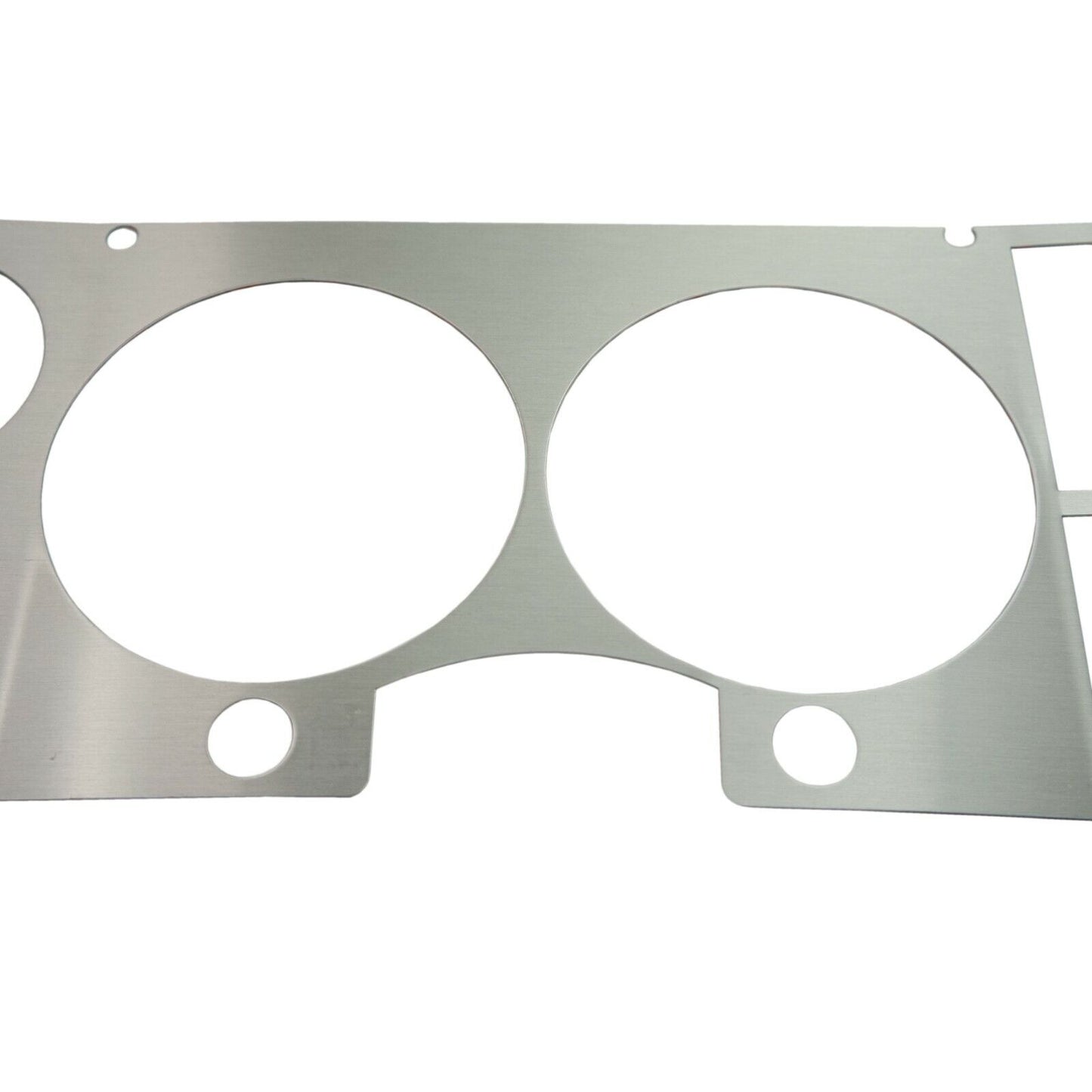 1981~1987 Chevy Truck Dash Bezel Applique Aluminum w/self adhesive backing Dii