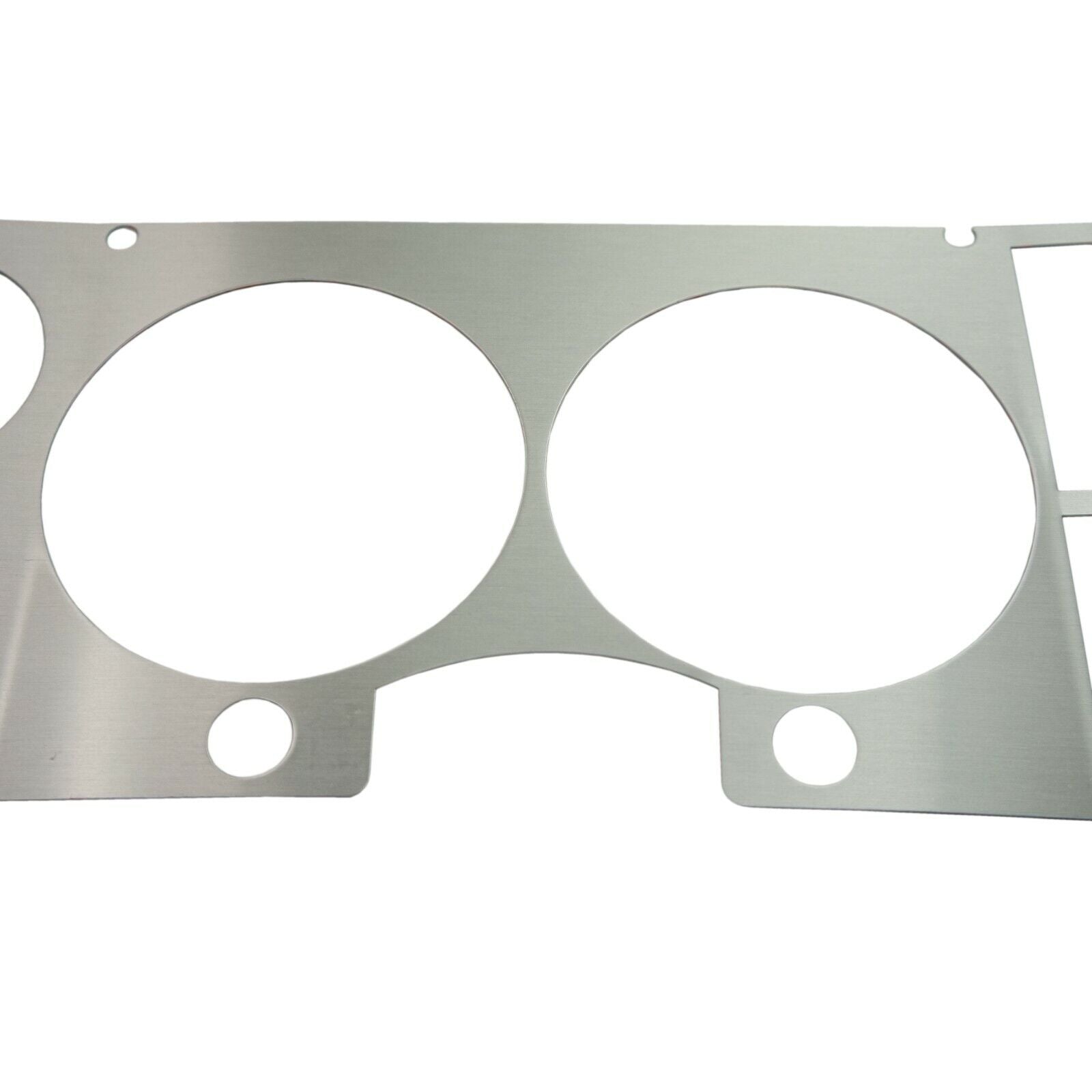 1981~1987 Chevy Truck Dash Bezel Applique Aluminum w/self adhesive backing Dii