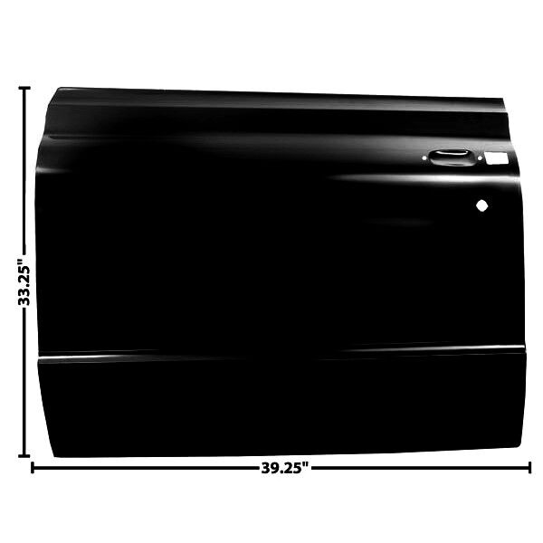 1967~1972 Chevy Pickup Truck Door Skin Panel Left Side EDP Coated Steel Dynacorn