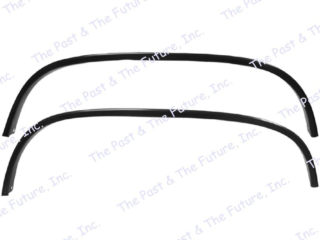 Chevy PU Pickup Truck 92  Blazer Wheel Well Opening Molding Black Front Rear RH
