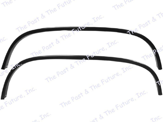 Chevy PU Pickup Truck 92  Blazer Wheel Well Opening Molding Black Front Rear RH