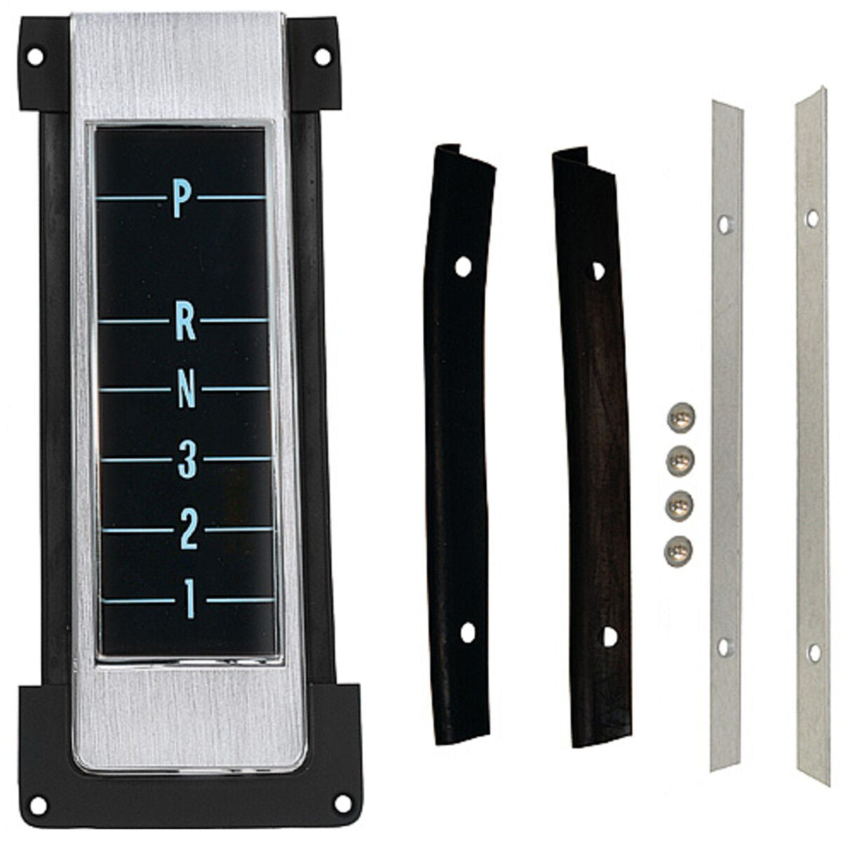 1968 69 70 Chevelle Center Console Shift Indicator Assembly- Auto / Green Digits