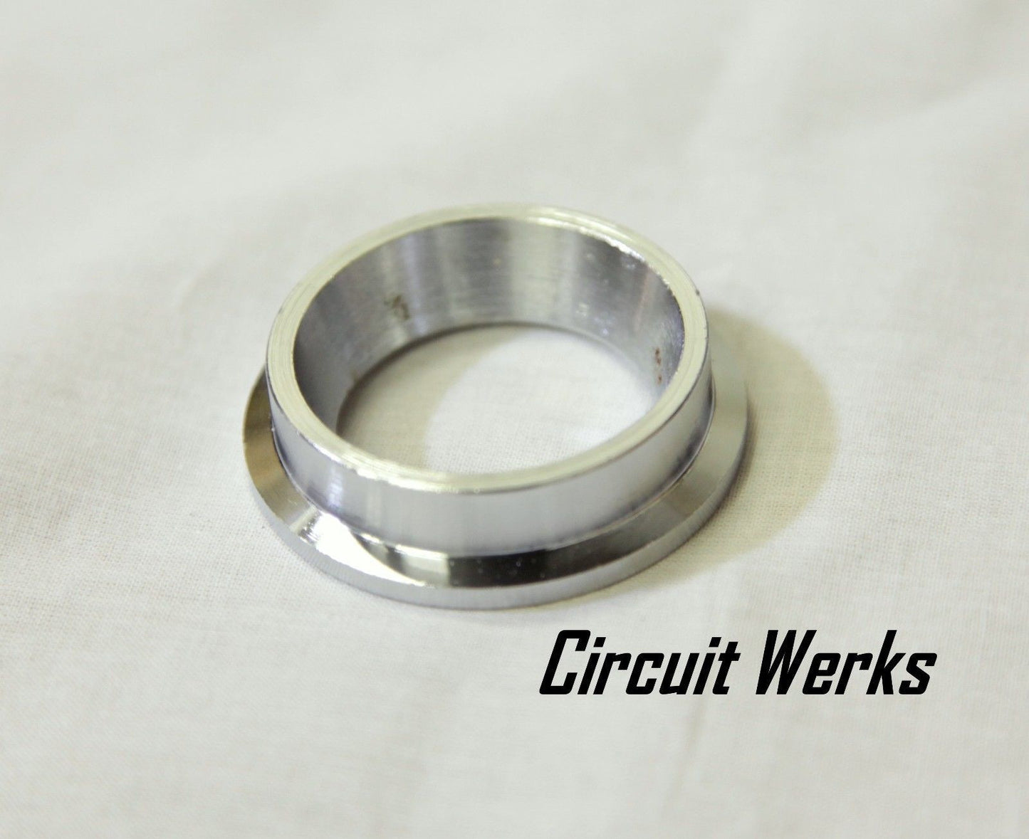 Fit 38mm MVSFLI MVS MV-S (V38) V-band Weld-on Turbo Wastegate INLET Steel Flange