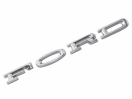 Hood Emblem Letters "FORD" 1964 1965 1966 Ford Mustang MSEM6466-4