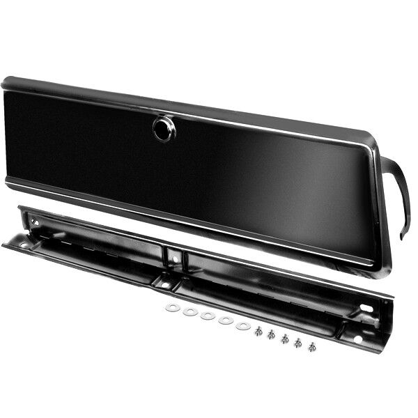 1966 67 Chevy II Nova Glove Box Door & Hinge w/ Hardware (Metal Door) Dynacorn