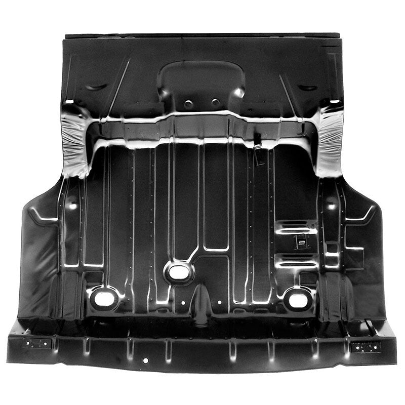 TRUNK FLOOR COMPLETE PAN 1969 CHEVELLE W/BRACES/CROSS RAIL