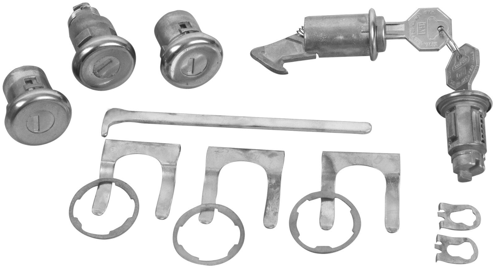 Lock Kit Original, Ignition, Door, Glovebox, Trunk 1965 chevrolet impala