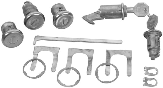 Lock Kit Original, Ignition, Door, Glovebox, Trunk 1965 chevrolet impala