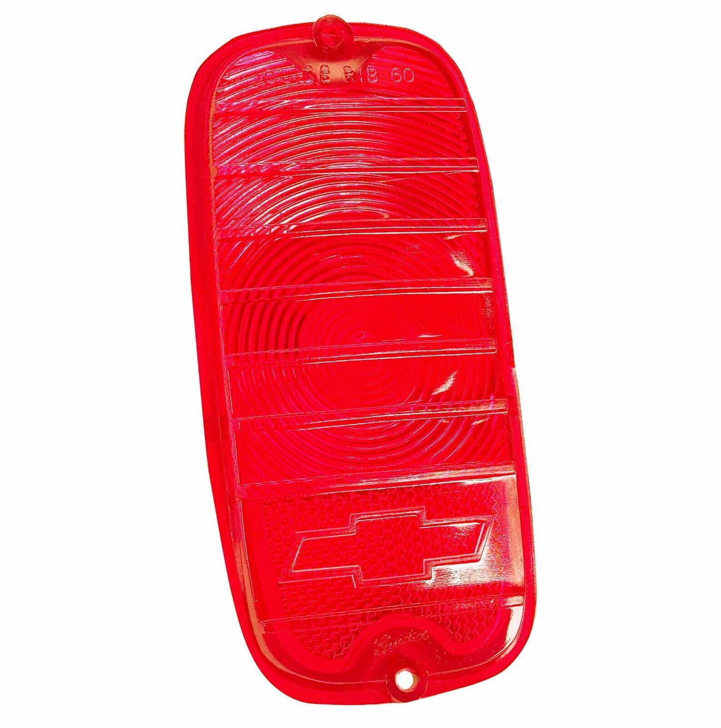 1960~1966 Chevy Pickup Truck Tail Lamp Light Lens Bowtie Red Plastic Fleetside
