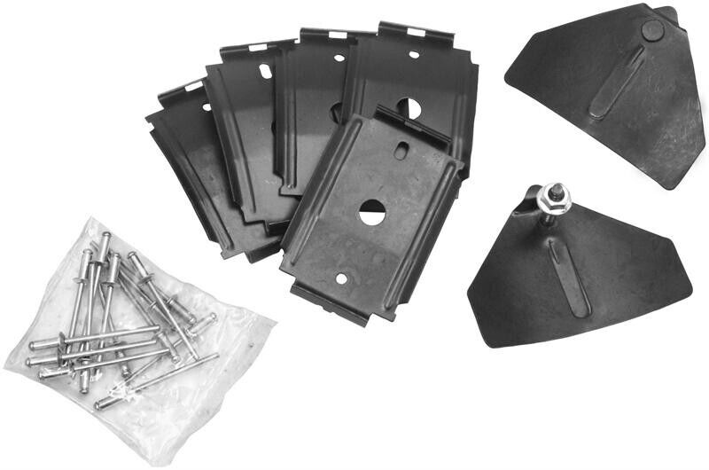 ROCKER MOLDING CLIPS SET RH=LH 1965-66 FORD MUSTANG