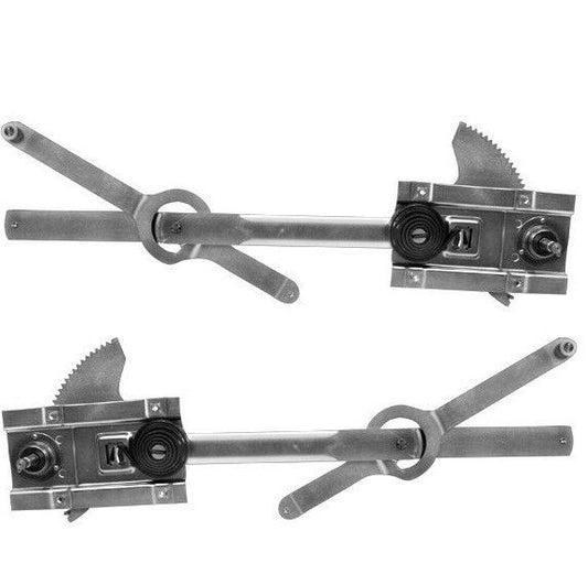1964 1965 1966 Chevy Pickup PU C/K Truck Window Regulator Pair Right & Left Side