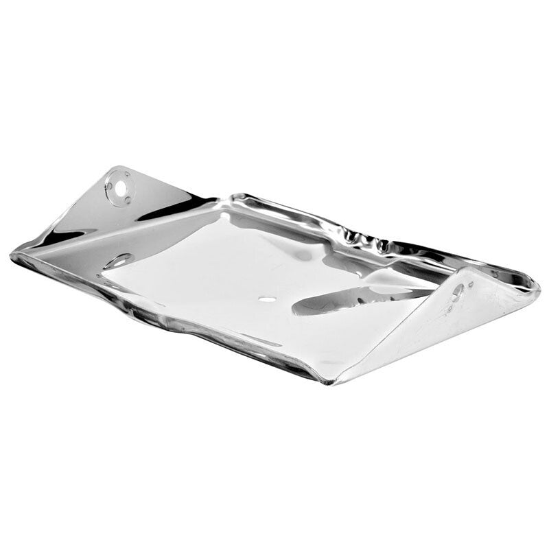 BATTERY TRAY BOTTOM 1955-57 CHEVROLET TRUCK STAINLESS STEEL