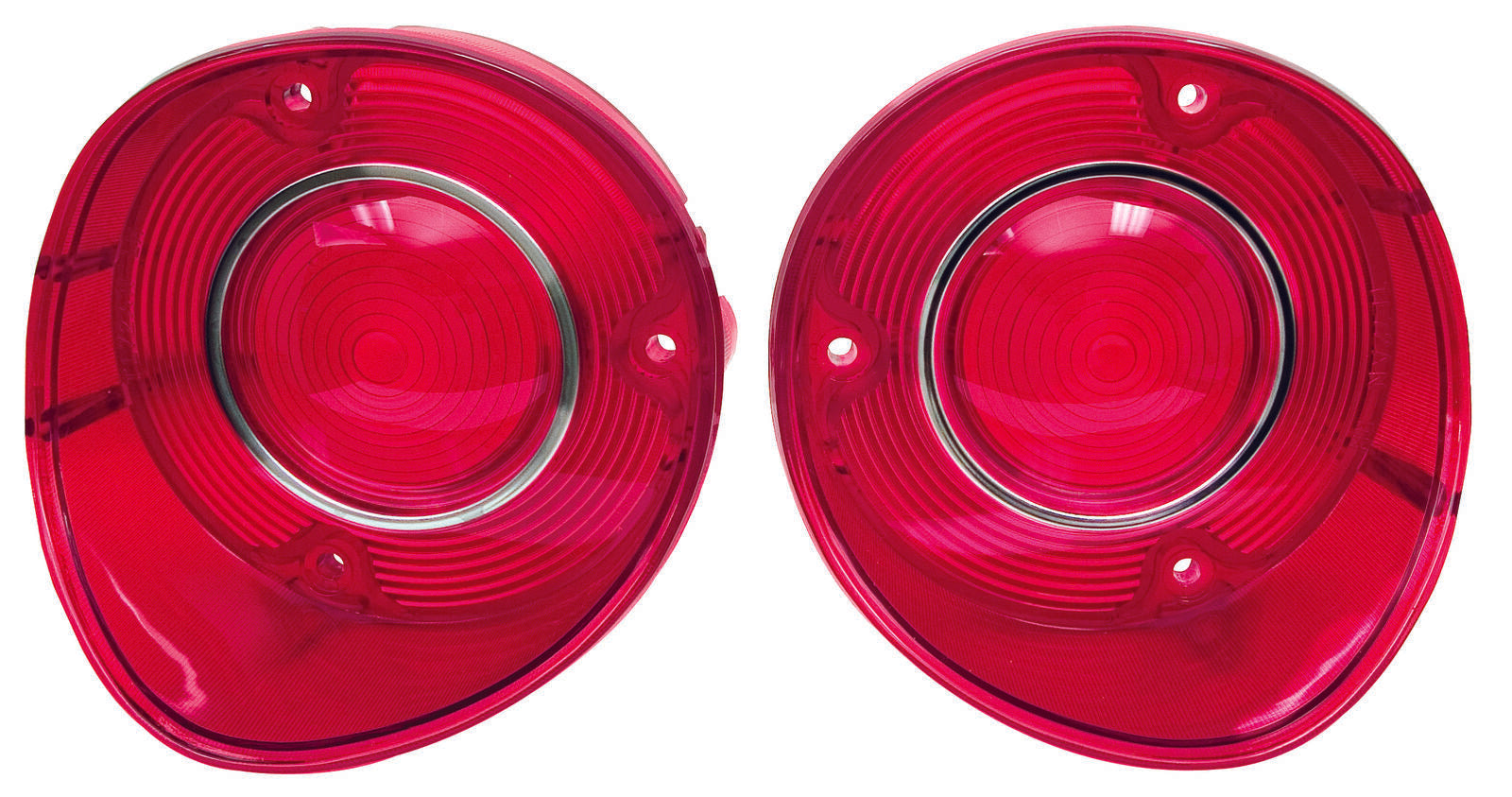 1972 72 Chevy Chevelle Tail Lamp Light Lens - Pair Right & Left Side 2 PCS Set