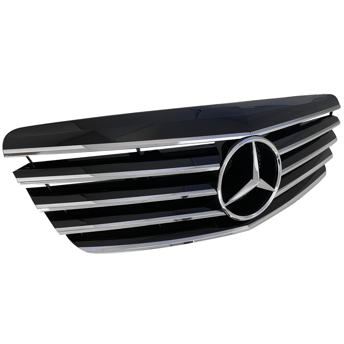 Fits 2007 Mercedes Benz S Class W211 Style Grille Black Plastic