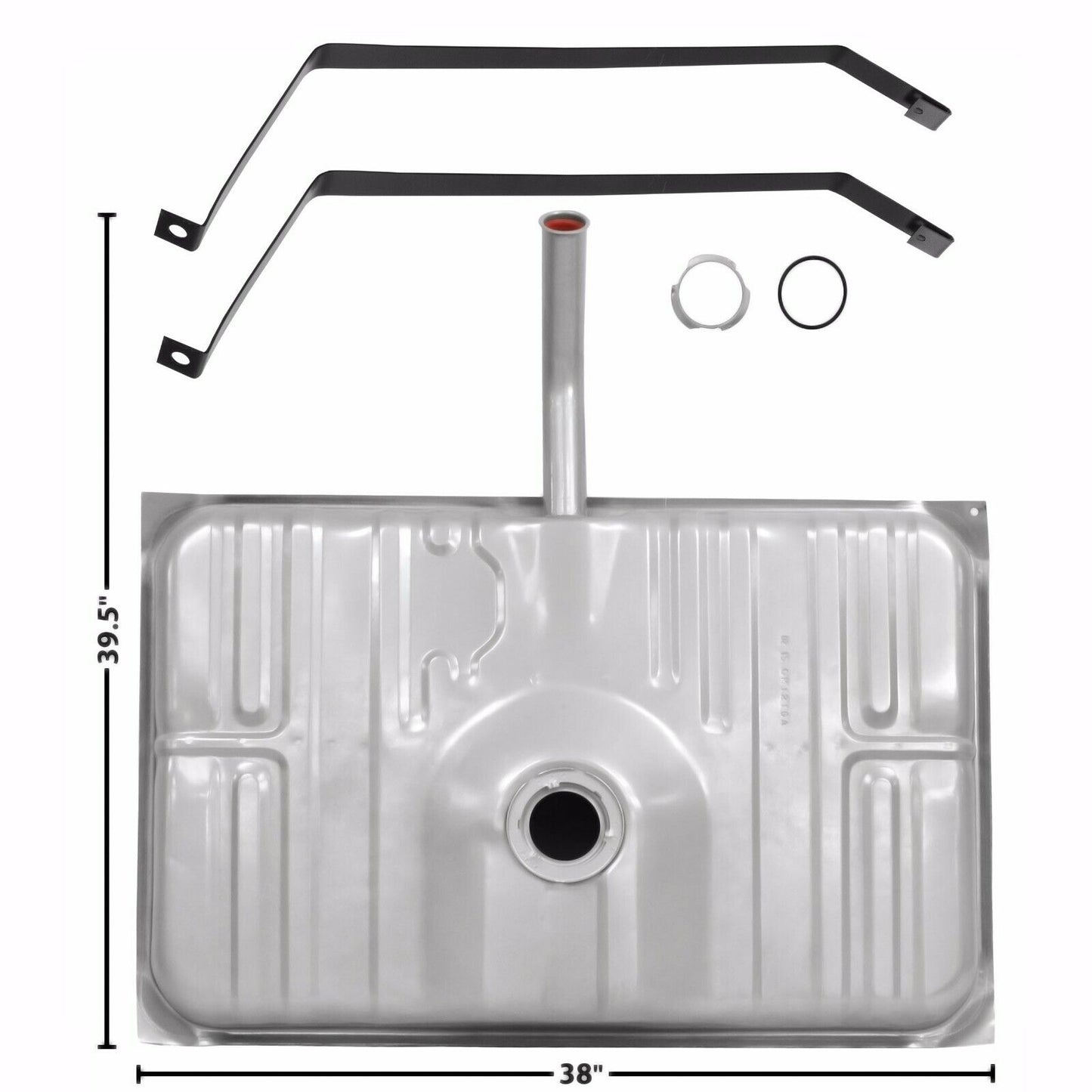 1973~1977 Malibu Monte Carlo Fuel Gas Tank & Strap 20 Gallon w/Neck 3 Vent Pipe 