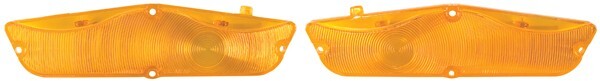 PARKING LAMP LENS 1962 IMPALA CLEAR PAIR