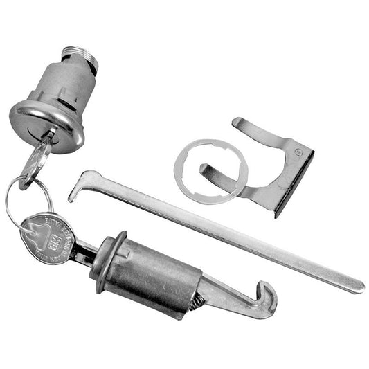 LOCK KIT GLOVEBOX & TRUNK ORIGINAL PEAR HEAD KEY 1968 CHEVROLET CAMARO
