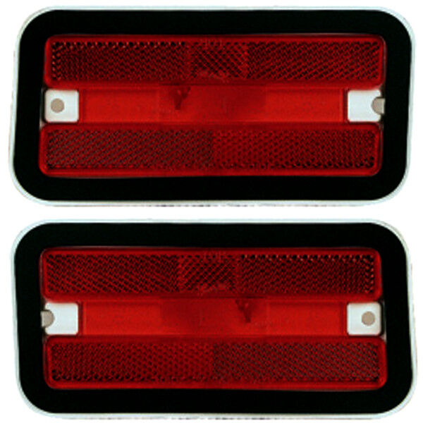 70 71 72 73 74 75 76 77 78 79 80 81 Firebird Rear Side Marker Lamp Light Pair  