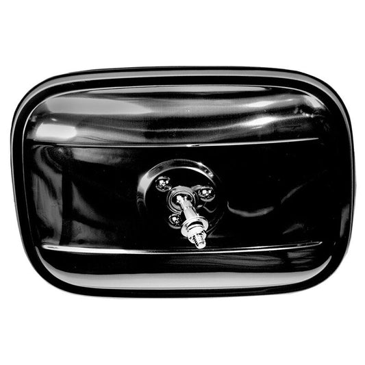 MIRROR EXTERIOR RECTANGLE BLACK  1947-72 CHEVROLET TRUCK